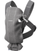 מנשא תינוק Baby Bjorn Mini ג'רסי בצבע Dark Grey