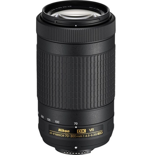 עדשה Nikon AF-P DX Nikkor 70-300mm f/4.5-6.3G ED VR יבואן רשמי