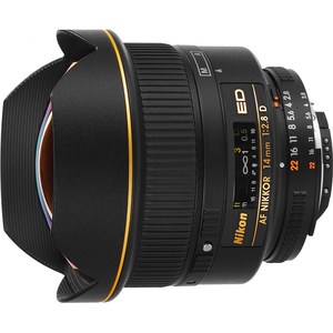 עדשה Nikon AF Nikkor 14mm f/2.8D ED יבואן רשמי