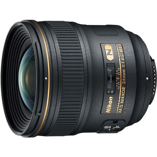 עדשה Nikon AF-S Nikkor 24mm f/1.4G ED יבואן רשמי
