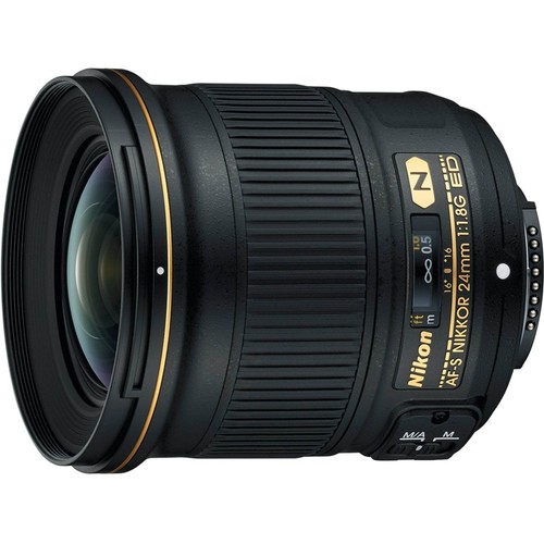 עדשה Nikon AF-S Nikkor 24mm f/1.8G ED יבואן רשמי