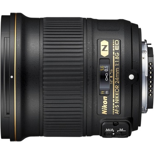 עדשה Nikon AF-S Nikkor 24mm f/1.8G ED יבואן רשמי