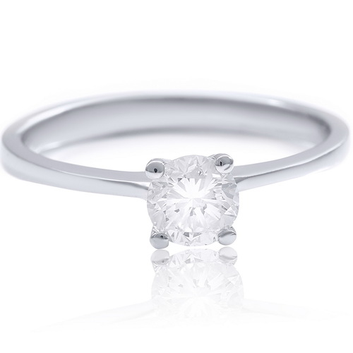 טבעת יהלום 0.50ct מזהב 14K