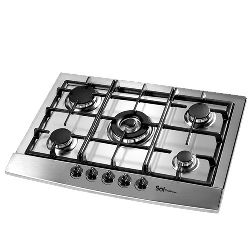 כיריים 5 להבות  גז  דגם SOL FM7XW-160
