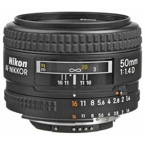 עדשת Nikon AF Nikkor 50mm f/1.4D יבואן רשמי