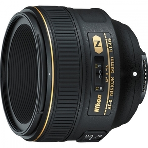 עדשת פריים Nikon AF-S Nikkor 58mm f/1.4G יבואן רשמי
