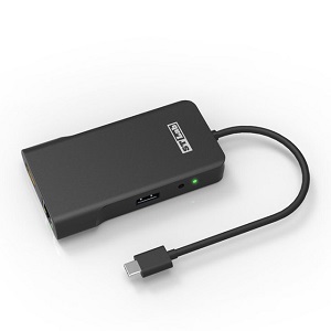 תחנת עגינה   ST-Labs USB3.1 C Hub+HDMI+Giga LAN Mini Docking Station