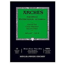 בלוק נייר 100%כותנה ARCHES  21X29,7