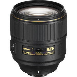 עדשה Nikon AF-S Nikkor 105mm f/1.4E ED יבואן רשמי