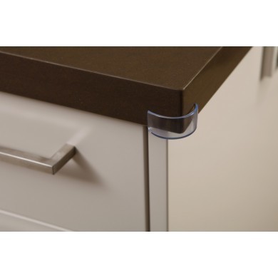 F163 מגן פינה עגול (8יח) Dreambaby מגן סיליקון המגן ממכות מפינות ברחבי הבית