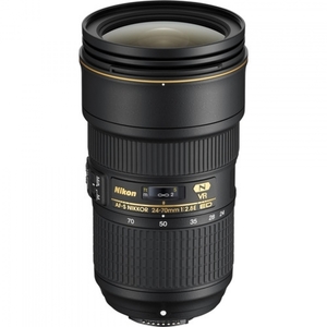 עדשה Nikon AF-S Nikkor 24-70mm f/2.8E ED VR יבואן רשמי