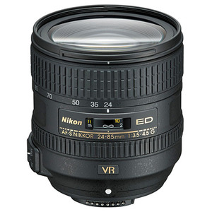 עדשה Nikon AF-S Nikkor 24-85mm f3.5-4.5G ED VR יבואן רשמי