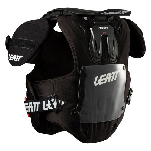 מגן גוף ילדים ליט שחור - LEATT FUSION 2.0 JR