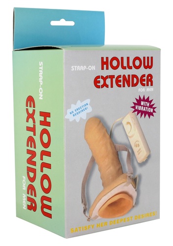 סטרפאון תותב רוטט חלול לגבר