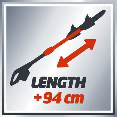 גוזם/מסור טלסקופי נטען 18V GE-HC 18 Li T Kit