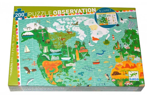 פאזל אתרים בעולם (200 חלקים) DJECO