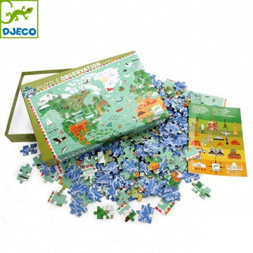 פאזל אתרים בעולם (200 חלקים) DJECO