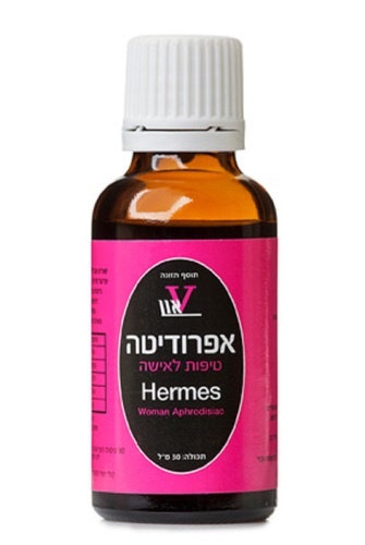 טיפות חשק לאשה אפרודיטה באישור משרד הבריאות