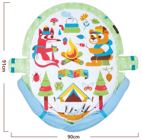 אוניברסיטה תלת שלבית ג'מושיין למשחק וזמן תנומה Play 'N' Nap