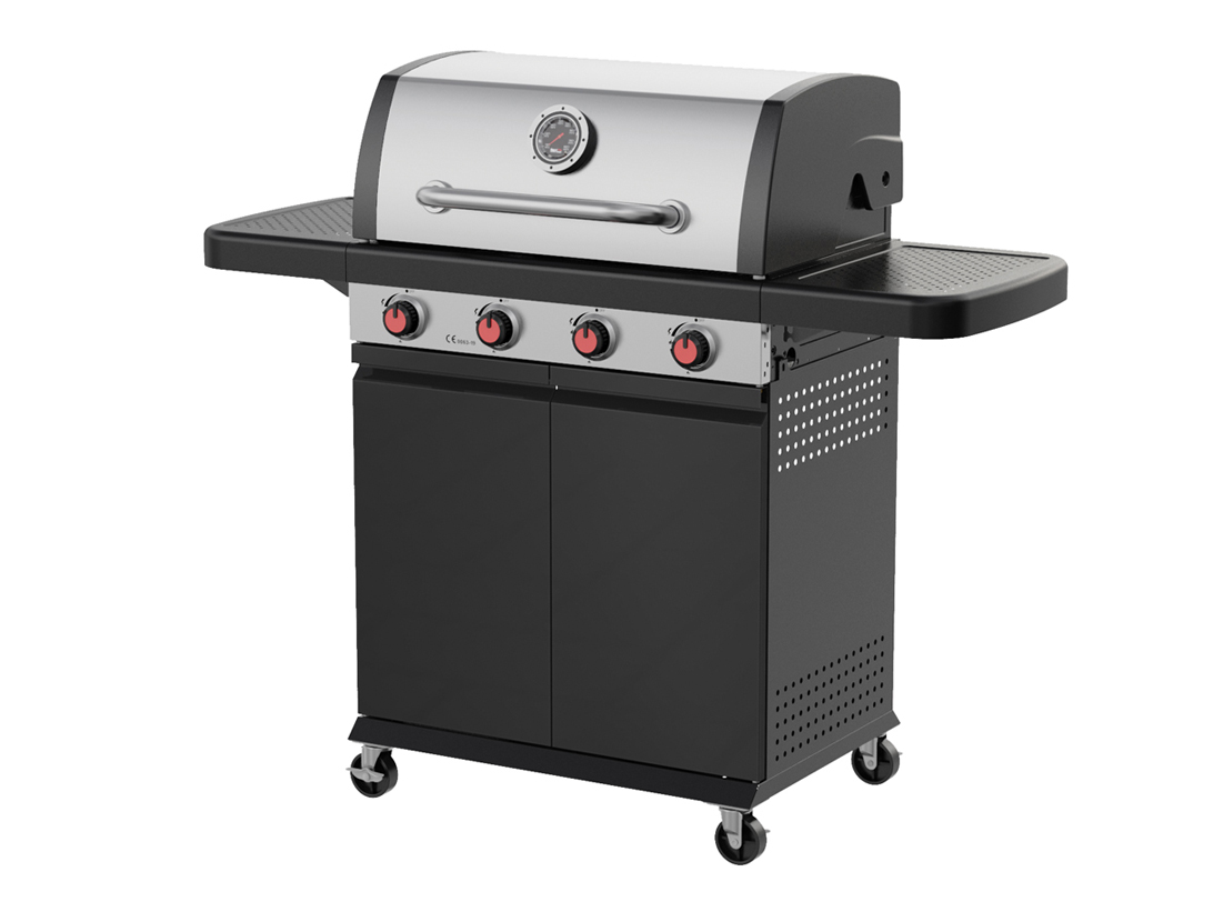 גריל גז FANTOM 4B מדפים מתקפלים