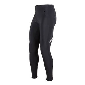 מכנס רכיבת אופניים מידות גדולות ארוך Logo Pants שחור טרמי מחמם ומנדף