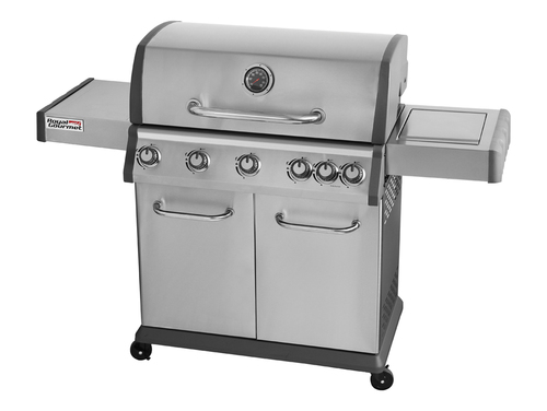 גריל גז 5 מבערים+כירת צד FUZEN 5B