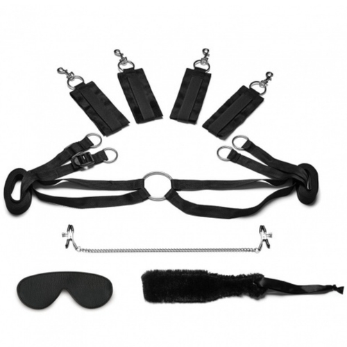 סט קשירה ושליטה למתחילים Lux Fetish - Bed Spreader