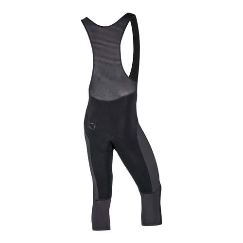 ביב לרכיבת אופניים גברים 3\4 NEW CLASSICA LIGHT KNICKERS שחור לייקרה פאוור אלסטי ומנדף מאוד