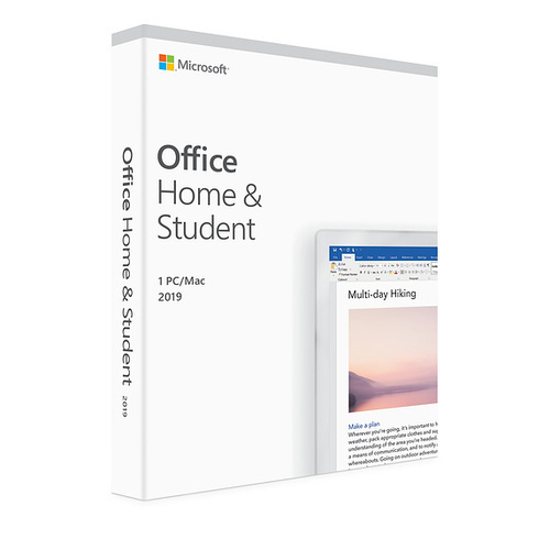 חבילת תוכנות Microsoft Office 2019 Home and Student