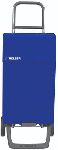 עגלת קניות מרובעת כחולה ואיכותית תוצרת ספרד ROLSER