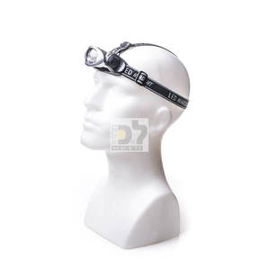 פנס ראש 8 לדים כולל סוללות