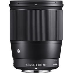 SIGMA 16mm F 1.4 DN DC (C) For Canon EF-M - שנתיים סיגמא