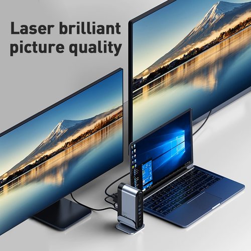 Baseus 17 in 1 WorkStation Multifunctional Type-C HUB Adapter