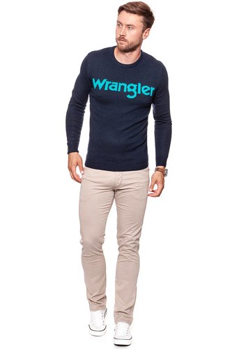 סריג רנגלר גברים -Wrangler W CREW KNIT 