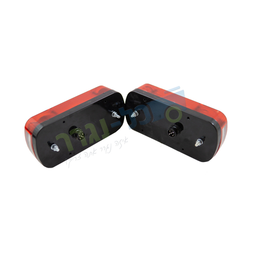 סט זוג פנסים לנגרר מידי פוינט אליפסה דגם FR-3