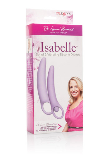  סט שתי מרחיבים רוטטים איכותיים מסיליקון   California Exotic -  Dilator Isabelle Kit 