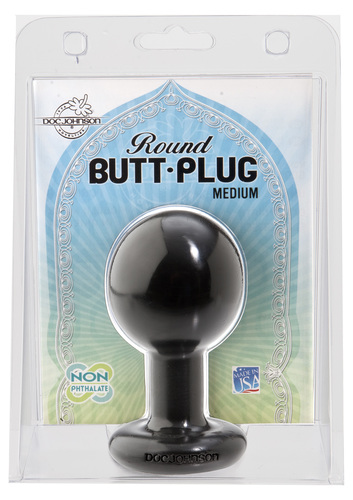 פלאג אנאלי מדיום Doc Jhonson - Round Butt Plug 