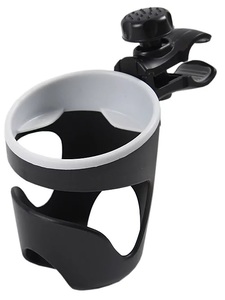 מתקן לבקבוק או כוס עם פנימית סיליקון לעגלות וטיולונים