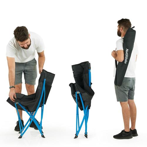 כסא מתקפל אלומניום לקמפינג ולים NATUREHIKE FOLDING CHAIR