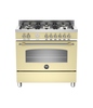 ‏תנור משולב כיריים Bertazzoni HER90 6MFE