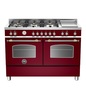 ‏תנור משולב כיריים Bertazzoni HER120 6G MFE D