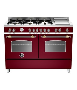 ‏תנור משולב כיריים Bertazzoni HER120 6G MFE D ברטזוני