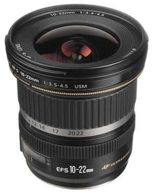 עדשה Canon EF-S 10-22mm f/3.5-4.5 USM יבואן רשמי