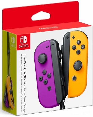 Nintendo Switch Joy-Con Pair Purple & Orange