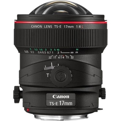 עדשה Canon TS-E 17mm f/4L יבואן רשמי