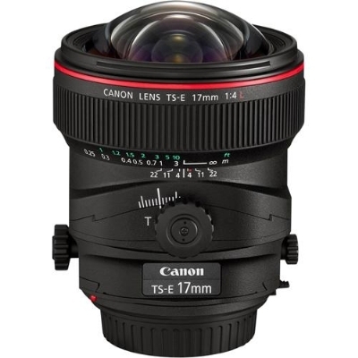עדשה Canon TS-E 17mm f/4L יבואן רשמי