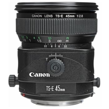 עדשה Canon TS-E 45mm f/2.8 יבואן רשמי