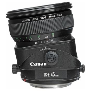 עדשה Canon TS-E 45mm f/2.8 יבואן רשמי