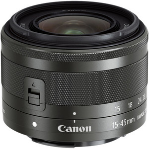 עדשה Canon EF-M 15-45mm f/3.5-6.3 IS STM יבואן רשמי