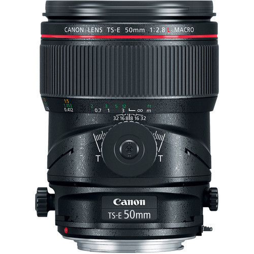 עדשה Canon TS-E 50mm f/2.8L Macro Tilt-Shift יבואן רשמי